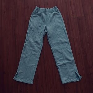 Light Blue Alo High Waisted Offline Straight Leg Sweatpants